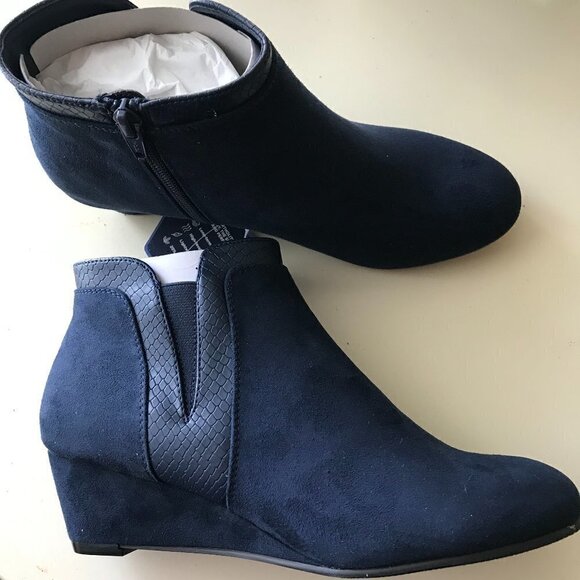 NWT Croft & Barrow Ocelot Women's Ankle Boots - 6W - Picture 7 of 11